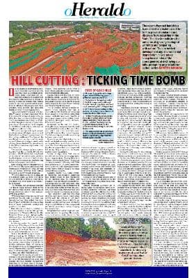 Hill cutting: Ticking Time Bomb